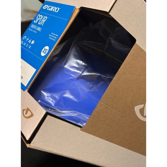 Giro Kids' Spur Jr. Snow Helmet, X-Small, Matte Trim Blue - Picture 7 of 7